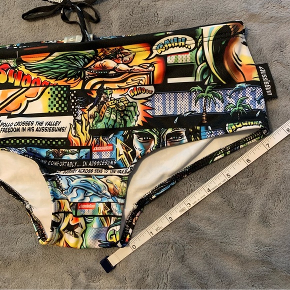 Aussiebums Swim Shorts Graphic Comic Print - Picture 8 of 10